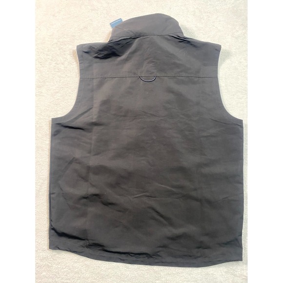 Cutter & Buck Charter Eco Packable Vest Mens Large Black Miami Dolphins Football - Picture 9 of 10